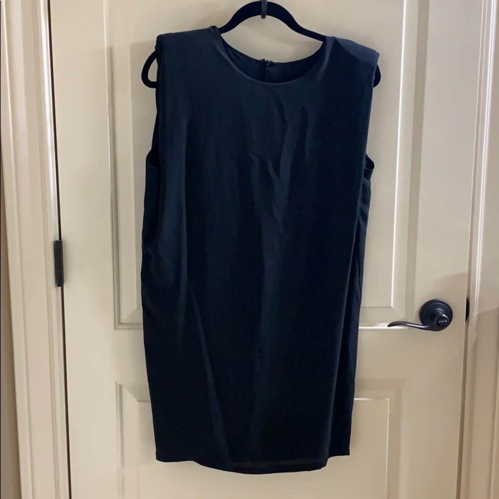 KRISA black silk dress BNWT brand New XS $260